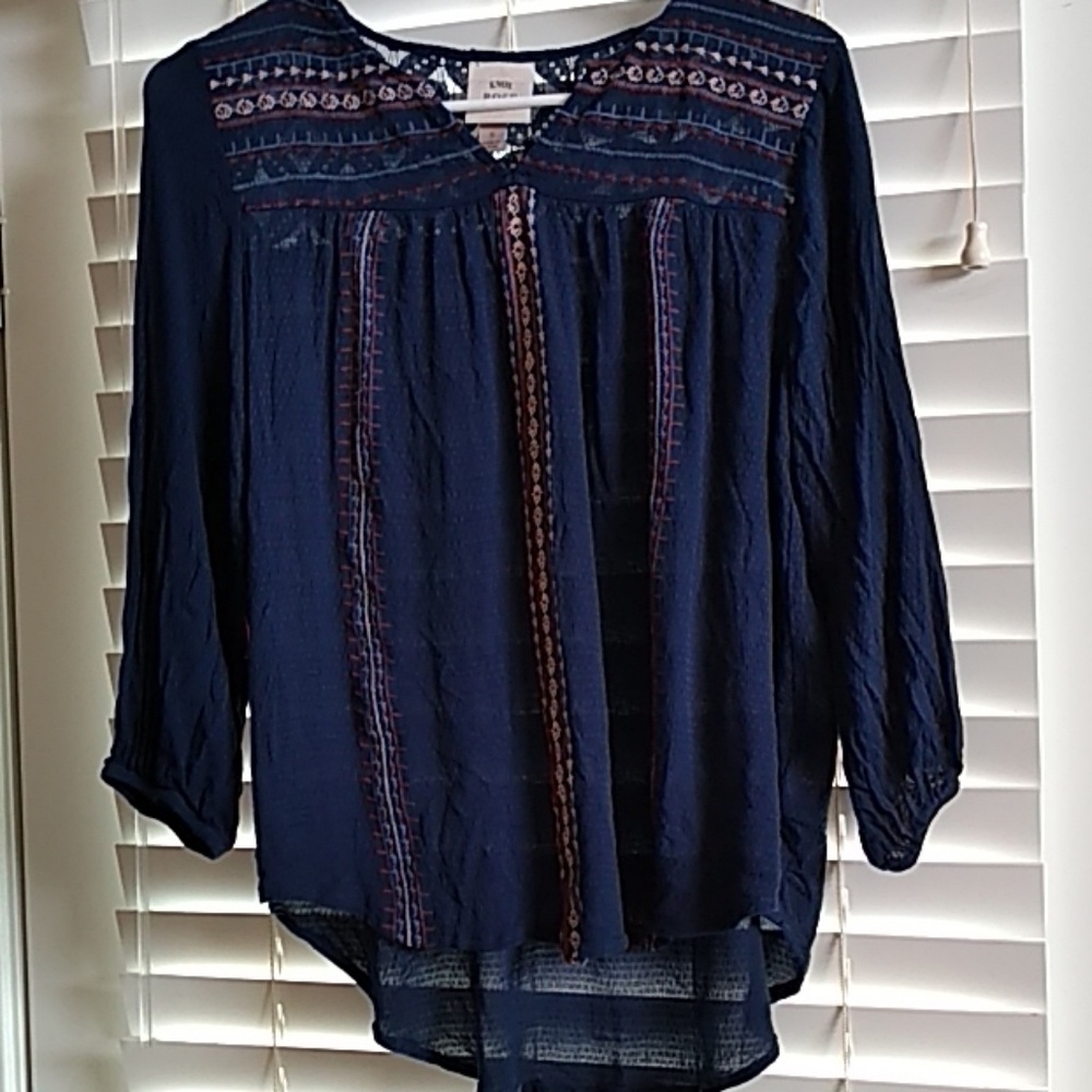 Knox Rose long sleeve blouse